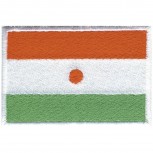 Aufnäher Patch Länderflagge - NIGER - 20435 Gr. ca. 8 x 5cm