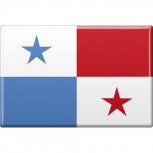 Küchenmagnet - Länderflagge Panama - Gr.ca.8x5,5 cm - 37802 - Magnet