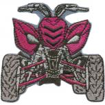 Aufnäher - QUAD - 88646 - Gr. ca. 9,5 x 7 cm - Patches Stick Applikation