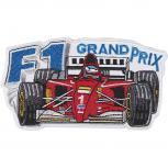 AUFNÄHER - F1 Grand Prix - 04826 - Gr. ca. 11 x 5 cm - Patches Stick Applikation
