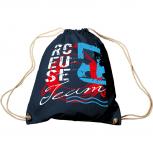 Sporttasche mit Aufdruck - Rescue Team - 65133 - Turnbeutel Sportbeutel Rucksack