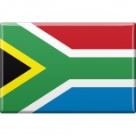 Kühlschrankmagnet - Länderflagge Südafrika - Gr.ca. 8x5,5cm - 37830 - Magnet
