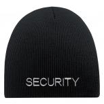 Beanie Mütze Security 55605 schwarz