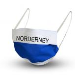 Design Maske aus Baumwolle mit zertifiziertem Innenvlies - NORDERNEY + Gratiszugabe