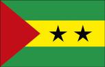 Dekofahne - Sao Tome - Gr. ca. 150 x 90 cm - 80136 - Deko-Länderflagge