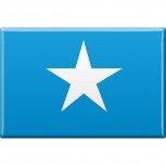 Kühlschrankmagnet - Länderflagge Somalia - Gr. ca. 8x5,5cm - 37825 - Magnet