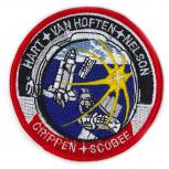 AUFNÄHER - Raumfahrt - 00730 - Gr. ca. Durchmesser 7,5 cm - Patches Stick Applikation