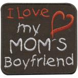Aufnäher - I love my Mom`s - 01840 - Gr. ca. 6,5 x 6,5 cm - Patches Stick Applikation