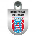 Einsatzschild Windschutzscheibe incl. Saugnapf - Studienrat im Einsatz - 393837 - Region Thüringen
