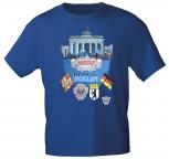 T-Shirt mit Print - Berlin - 08943 royalblau Gr. XL