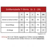 T-Shirt mit Print Textildruck - Freedom For 8AZA No More Excuses - 85224 Beige Gr. S-2XL