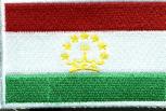 Aufnäher - Tadschikistan Fahne - 21667 - Gr. ca. 8 x 5 cm