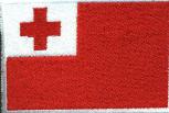 Aufnäher - Tonga Fahne - 21671 - Gr. ca. 8 x 5 cm