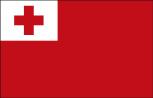 Länder-Flagge - Tonga - Gr. ca. 40x30cm - 77169 - Hissflagge, Fahne, Stockländerfahne