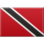 Magnet - Länderflagge Trinidad und Tobago - Gr.ca. 8x5,5 cm - 37840