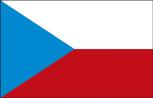 Länder-Flagge - Tschechien - Gr. ca. 40x30cm - 77172 - Fahne, Flagge, Stockländerfahne