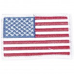 Aufnäher Länderfahne - USA Amerika -  Gr. 7cm x 4,5cm - 04374