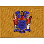 AUFNÄHER - USA - New Jersey - 05581 - Gr. ca. 8 x 5 cm - Patches Stick Applikation