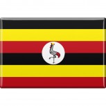 Magnet - Länderflagge Uganda - Gr.ca. 8x5,5 cm - 37847