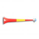 Vuvuzela Horn Fan-Trompete Fussball versch. Länderfarben - Gesamtlänge ca. 55cm - 4teilig Spanien