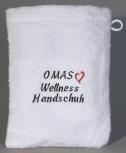 Waschhandschuh - Waschlappen - Omas Wellness Handschuh - 31206 - ca 20 x 16 cm