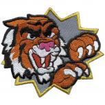 Aufnäher - Tiger - 01978 - Gr. ca. 7 x 6 cm - Patches Stick Applikation