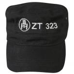 Militarycap mit Einstickung - ZT 323 - 60557 - schwarz