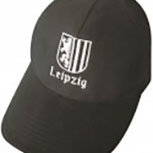 Baseballcap mit Einstickung - LEIPZIG Wappen - 68861 schwarz