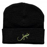 Hip-Hop Mütze Eidechse grün 56535 schwarz