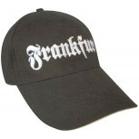 Baseball-Cap mit Stick - Frankfurt - 68893 schwarz - Baumwollcap