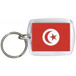 Schlüsselanhänger Anhänger - TUNESIEN - Gr. ca. 4x5cm - 81173 - Keyholder WM Länder