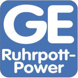 PVC-Aufkleber - Heimat-Motiv - GE Ruhrpott Power - 301643 - Gr. ca. 8 x 8 cm