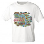 T-Shirt - Souvenir City Line - NECKARTAL - 09710 - Gr. S