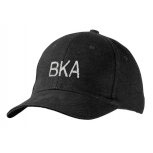 Baseballcap mit Stick - BKA - 68441 schwarz
