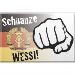 Küchenmagnet - Schnauze Wessi - Gr. ca. 8 x 5,5 cm - 38792 - Magnet Kühlschrankmagnet