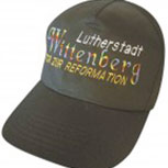 Baseballcap mit Einstickung - Lutherstadt Wittenberg - 68050 schwarz