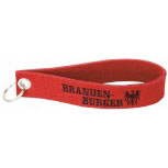 Filz-Schlüsselanhänger mit Stick Brandenburger Gr. ca. 17x3cm 14205 rot