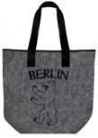 Filztasche mit EINSTICKUNG - BERLIN - 26013 - Shopper Umhängetasche Bag