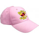 Cap mit lustiger Bestickung - Bett Girl - 52110 pink - Cap Kappe Baumwollcap Baseballcap