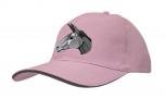 Baseballcap mit Einstickung - grauer Esel donkey ass - versch. Farben 69251 rosa