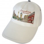 Baseballcap mit Einstickung - STRAUBING - 68845 weiss