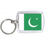 Schlüsselanhänger Anhänger - PAKISTAN - Gr. ca. 4x5cm - 81129 -  Keyholder WM Länder