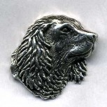Anstecknadel - Metall - Pin - Hundekopf Hund - 02714