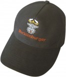 Baseballcap mit Einstickung - Wappen Mecklenburger - 68372 schwarz