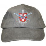 Baseballcap mit Einstickung - Zunftzeichen Maler - 68619 grau