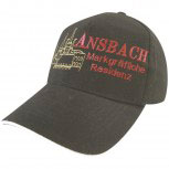 Baseballcap mit Einstickung - Ansbach Residenz - 68942 schwarz