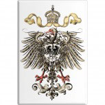 Küchenmagnet - Preussen Adler - Gr. ca. 8 x 5,5 cm - 38794 - Magnet Kühlschrankmagnet