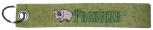 Filz-Schlüsselanhänger mit Stick Schwein Producer Gr. ca. 17x3cm 14087 grün